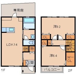 La Ferio向の物件間取画像